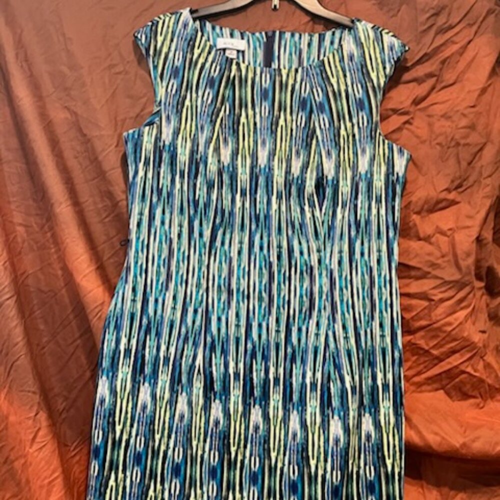 Alyx Limited Sleeveless Dress Size 16 Multi-color